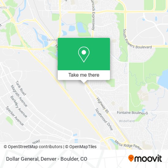 Dollar General map
