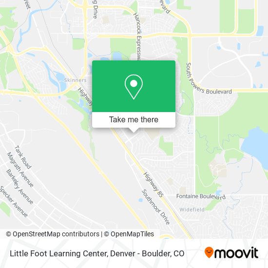 Little Foot Learning Center map