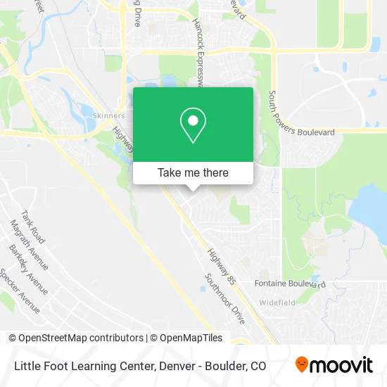 Little Foot Learning Center map