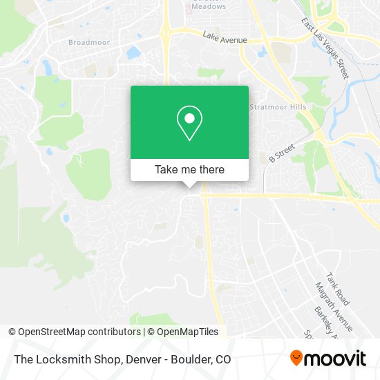 Mapa de The Locksmith Shop