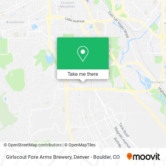 Girlscout Fore Arms Brewery map