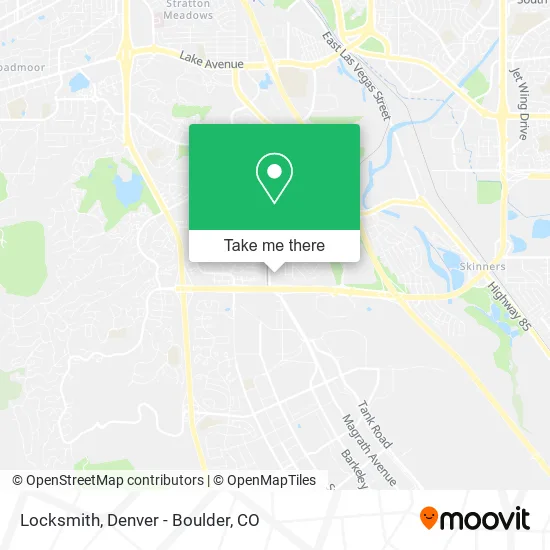 Locksmith map