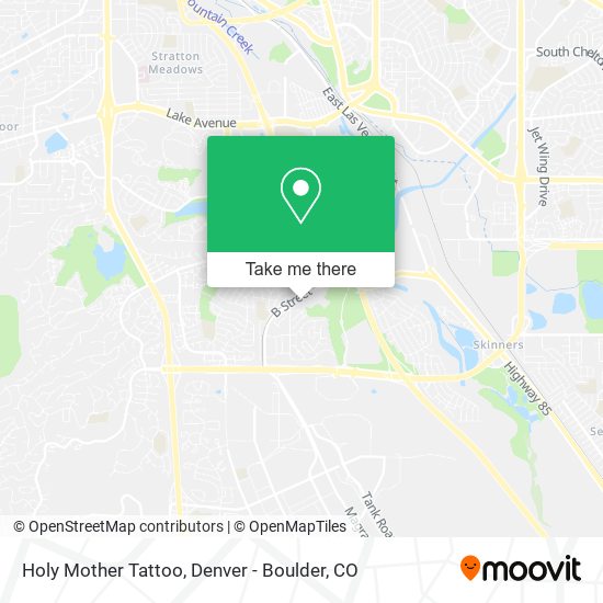 Holy Mother Tattoo map
