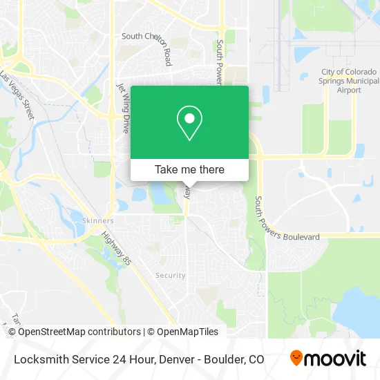 Locksmith Service 24 Hour map
