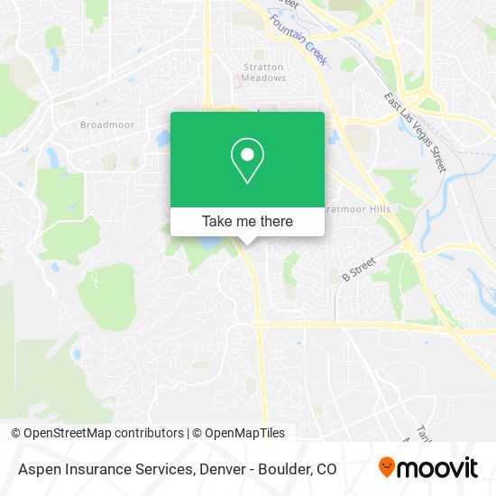 Aspen Insurance Services map
