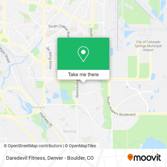Daredevil Fitness map