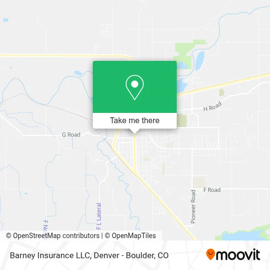Barney Insurance LLC map