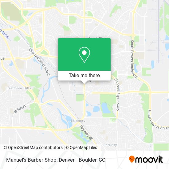 Mapa de Manuel's Barber Shop