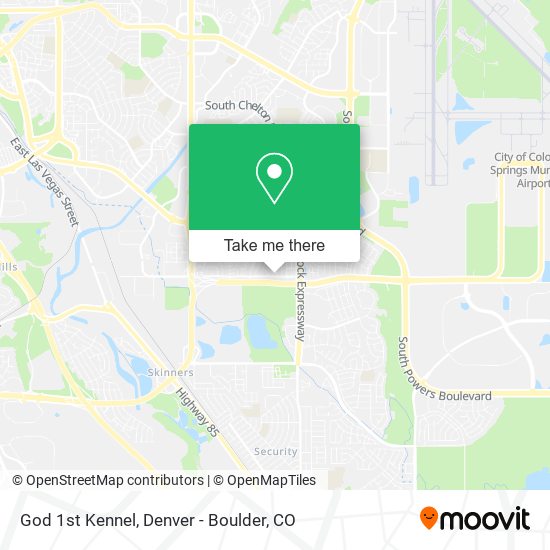 Mapa de God 1st Kennel