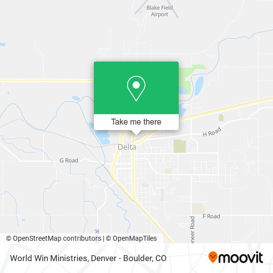 Mapa de World Win Ministries