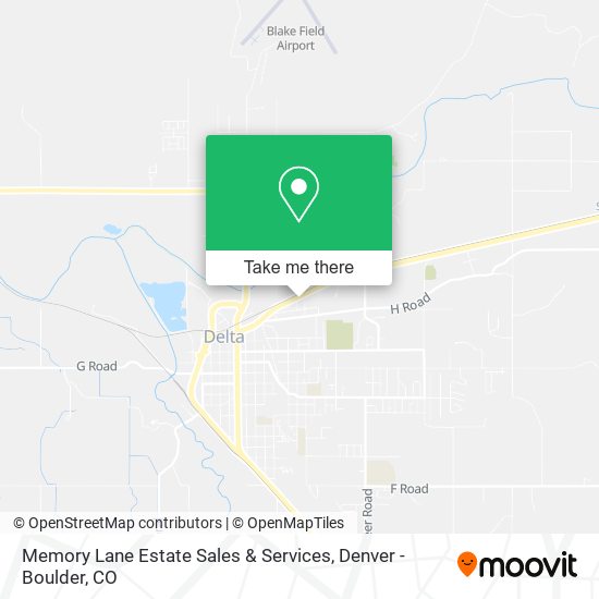 Memory Lane Estate Sales & Services map