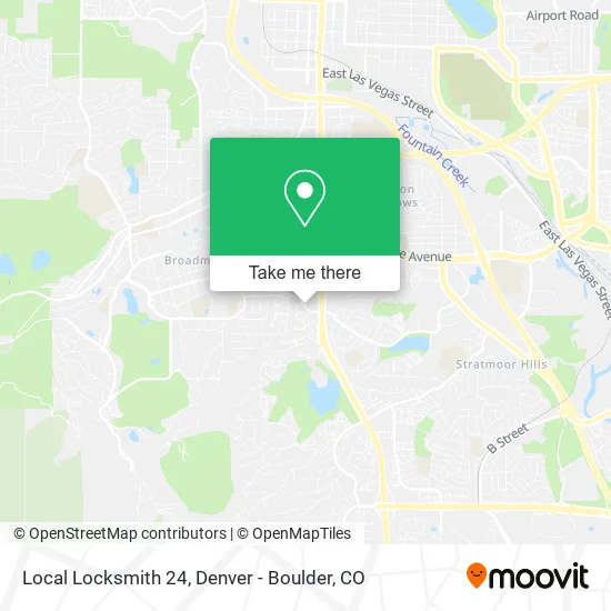 Local Locksmith 24 map