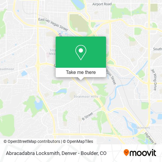 Abracadabra Locksmith map