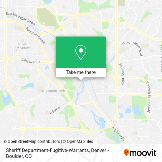 Sheriff Department-Fugitive-Warrants map