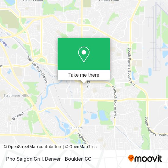 Pho Saigon Grill map