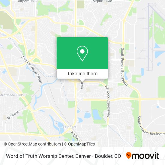 Mapa de Word of Truth Worship Center