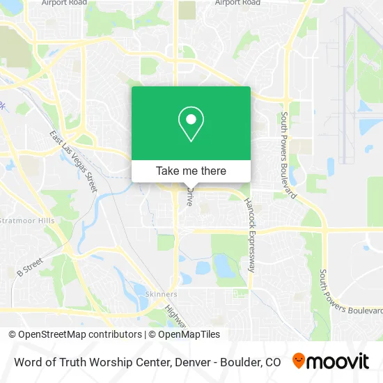 Word of Truth Worship Center map
