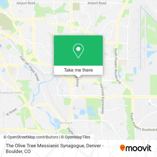 The Olive Tree Messianic Synagogue map