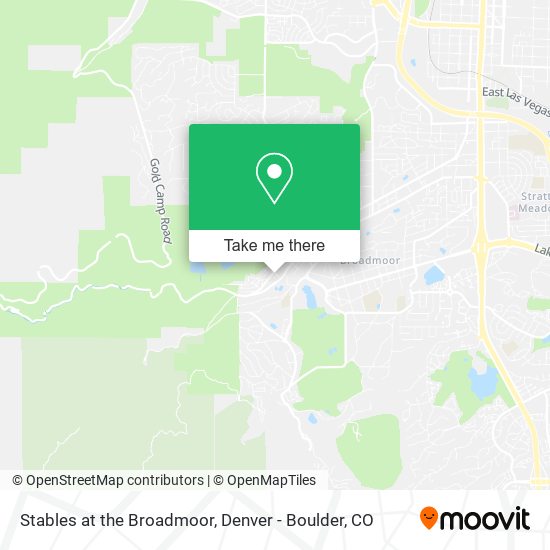 Mapa de Stables at the Broadmoor