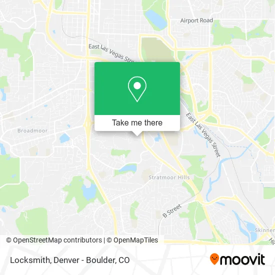 Locksmith map