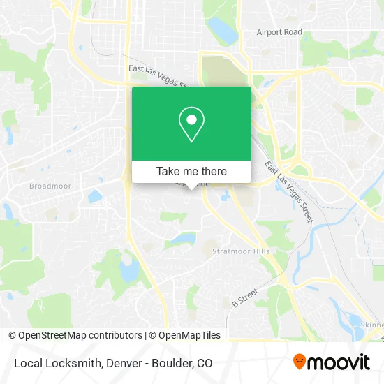 Local Locksmith map