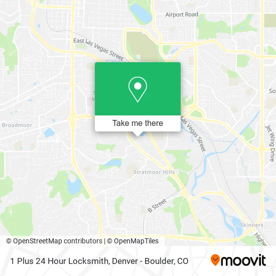 1 Plus 24 Hour Locksmith map