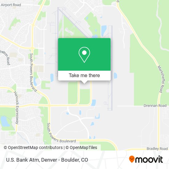 Mapa de U.S. Bank Atm