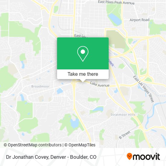 Dr Jonathan Covey map