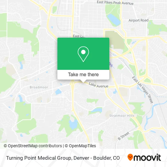 Turning Point Medical Group map