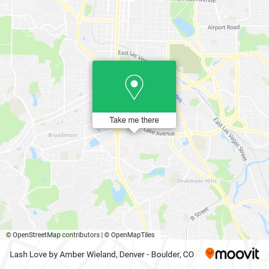 Lash Love by Amber Wieland map