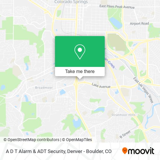 A D T Alarm & ADT Security map