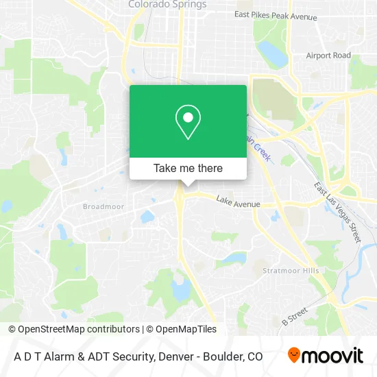 A D T Alarm & ADT Security map