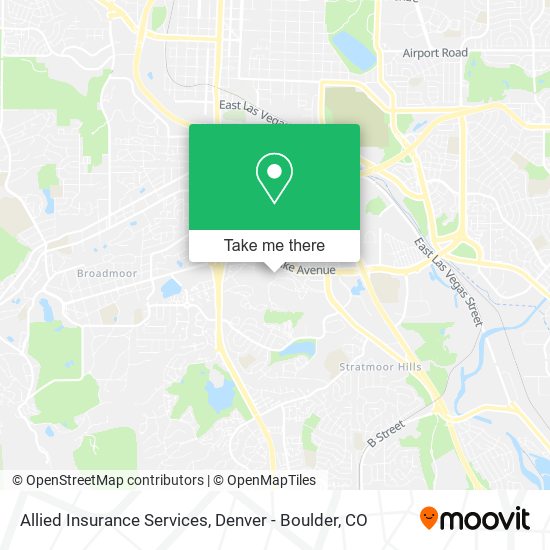 Allied Insurance Services map