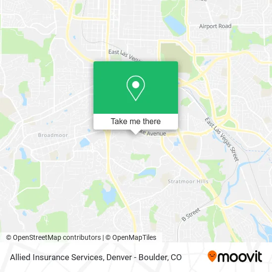 Allied Insurance Services map
