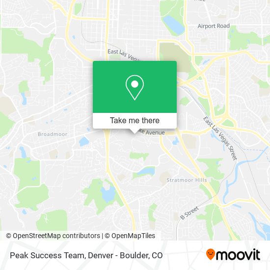 Peak Success Team map