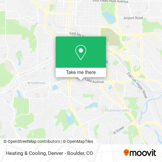 Heating & Cooling map
