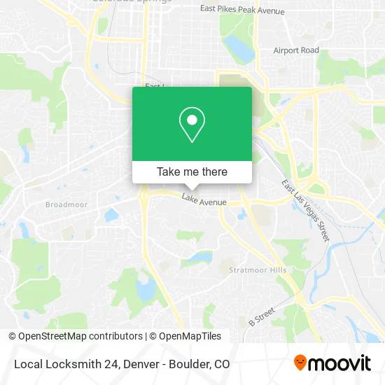 Local Locksmith 24 map