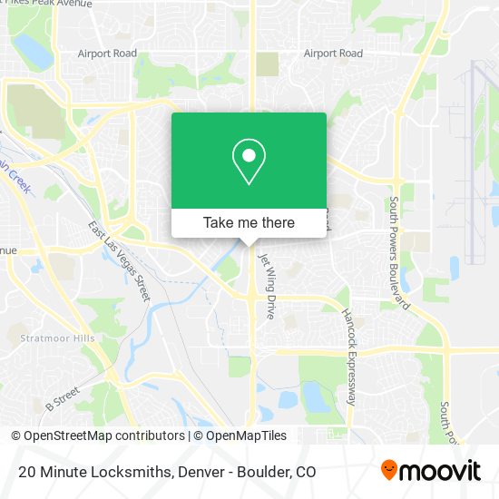 20 Minute Locksmiths map