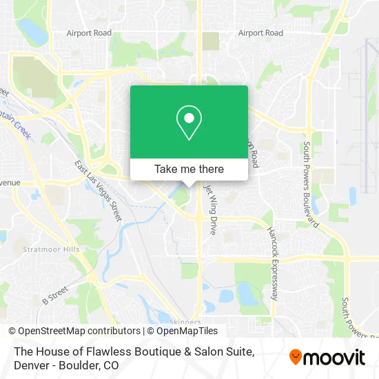 The House of Flawless Boutique & Salon Suite map