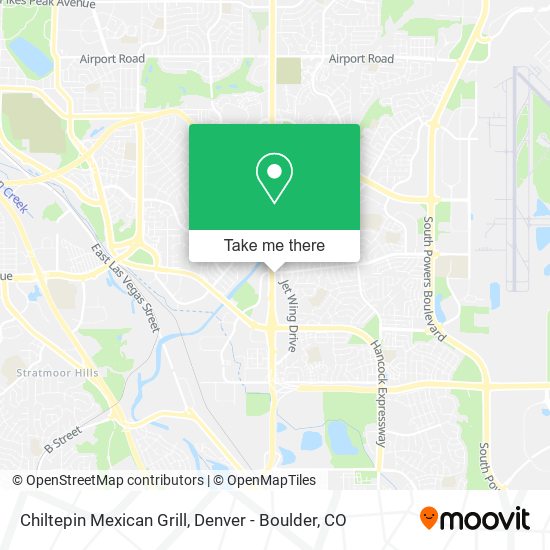 Chiltepin Mexican Grill map