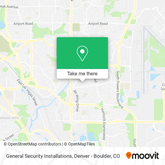 General Security Installations map