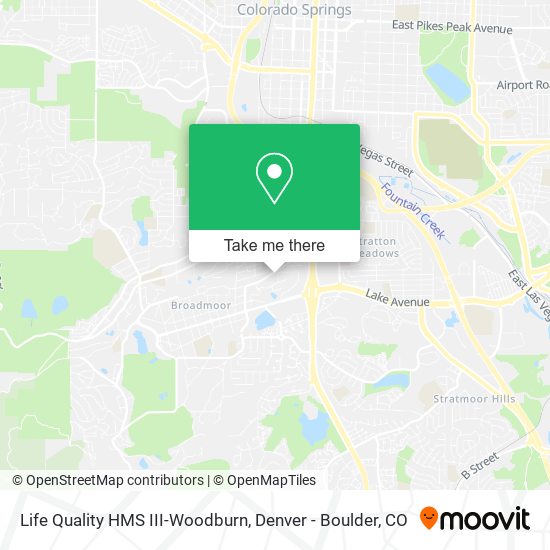 Mapa de Life Quality HMS III-Woodburn