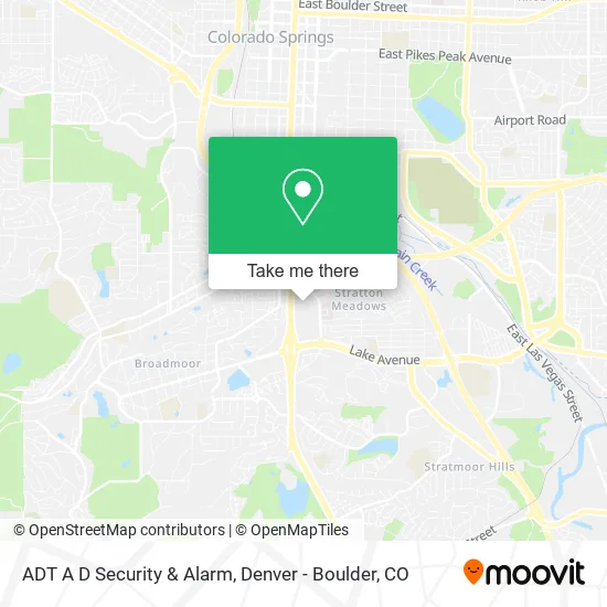 ADT A D Security & Alarm map