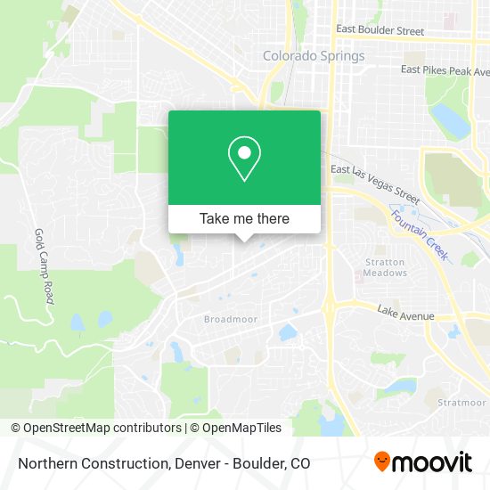 Northern Construction map