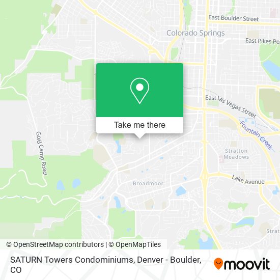 SATURN Towers Condominiums map