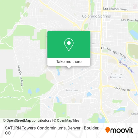 Mapa de SATURN Towers Condominiums