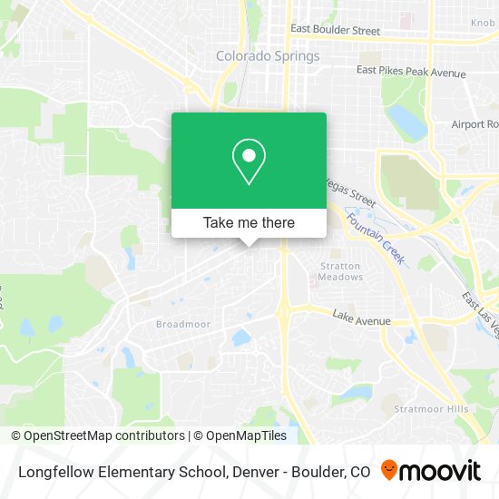 Longfellow Elementary School map