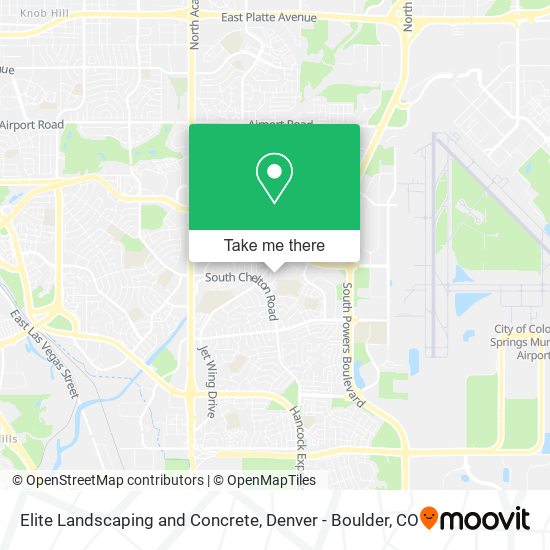 Elite Landscaping and Concrete map