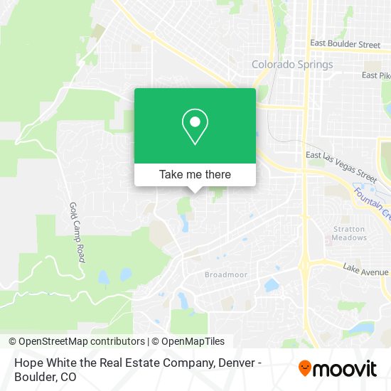 Mapa de Hope White the Real Estate Company