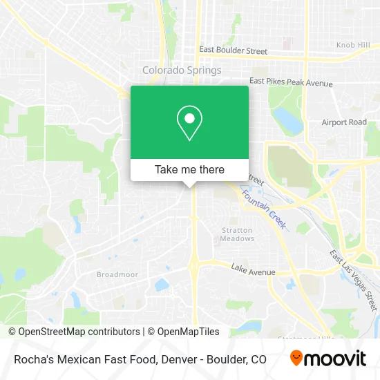 Rocha's Mexican Fast Food map